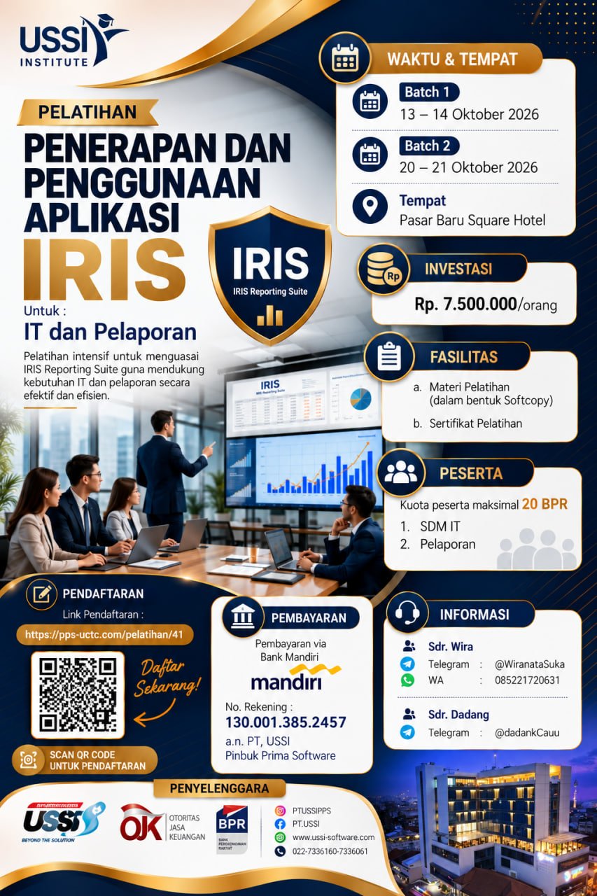 PELATIHAN PENGGUNAAN DAN IMPLEMENTASI APLIKASI IRIS